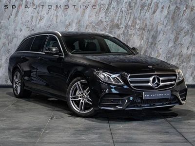 Used Mercedes E200 AMG line 184 HP (135 kW) 2018 Black Estate