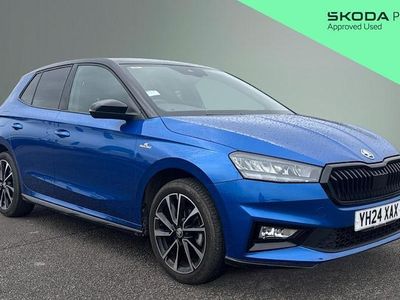 Used Skoda Fabia Monte Carlo 116 HP (85 kW) 2024 Blue Hatchback