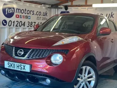 Used Nissan Juke Acenta 117 HP (86 kW) 2011 Red SUV