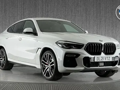 Used BMW X6 M Sport 282 HP (207 kW) 2021 White SUV