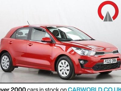 Used Kia Rio 83 HP (61 kW) 2022 Red Hatchback