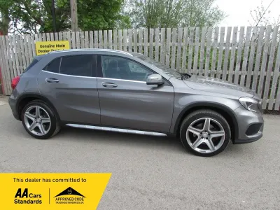 Używany Mercedes GLA220 AMG line 177 KM (130 kW) 2016 Szary SUV