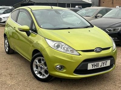 Used Ford Fiesta Titanium 96 HP (70 kW) 2011 Green Hatchback