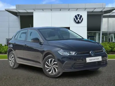 Used VW Polo Life 95 HP (69 kW) 2025 Black Hatchback