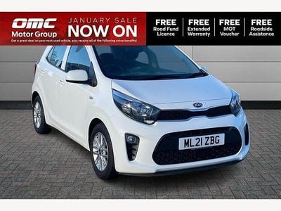 White Used 2021 Kia Picanto Hatchback | £10,499 (Good price)