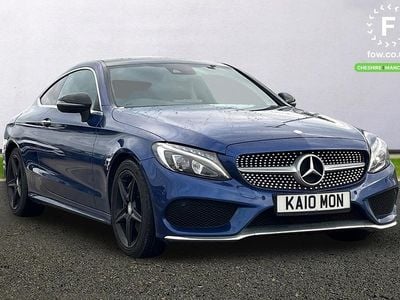 Used Mercedes C250 Active 2016 Blue Coupe