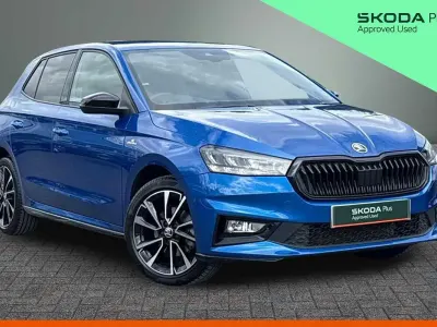 Used Skoda Fabia Monte Carlo 110 HP (80 kW) 2024 Race blue metallic Hatchback