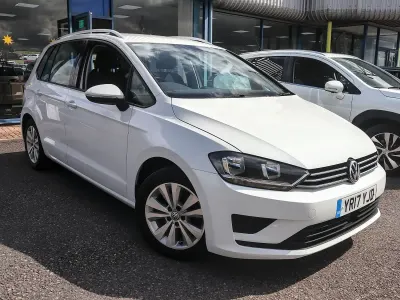 Used VW Golf Sportsvan SE 2017 White MPV