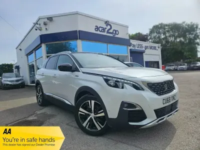 Used Peugeot 3008 GT-line 130 HP (95 kW) 2018 White SUV
