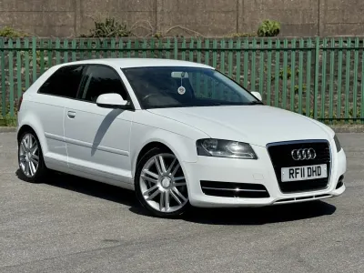 Used Audi A3 2011 White Hatchback