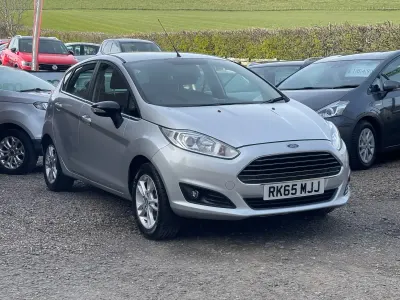 Used Ford Fiesta Zetec 2015 Silver Hatchback