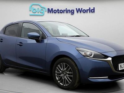 Begagnad Mazda 2 Inclusive 90 HK (66 kW) 2022 Blå Halvkombi