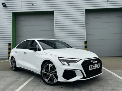 Used Audi A3 Comfort 150 HP (110 kW) 2022 White Sedan