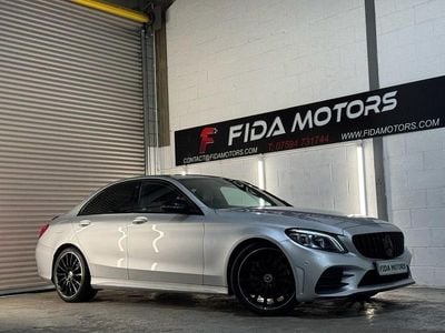 Used Mercedes C220 AMG Line Premium 194 HP (142 kW) 2020 Silver Sedan