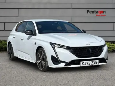 Used Peugeot 308 GTi 128 HP (94 kW) 2024 White Hatchback