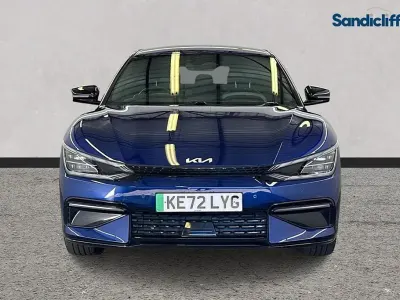 Begagnad Kia EV6 GT-Line 236 kW (321 HK) 2023 Blå SUV