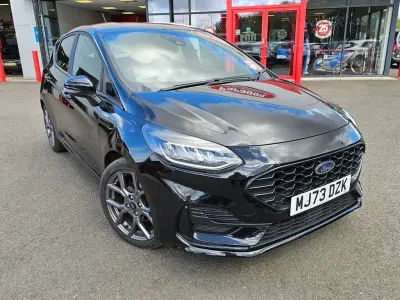 Used Ford Fiesta ST-Line 100 HP (73 kW) 2023 Black Hatchback