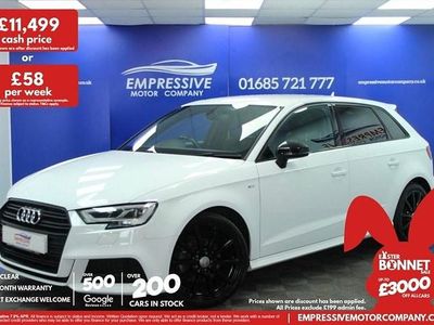 Begagnad Audi A3 Black Edition 116 HK (85 kW) 2017