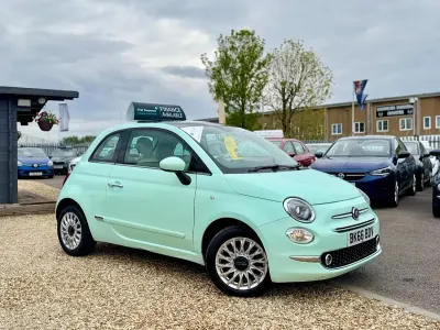 Used Fiat 500 Lounge 2016 Green Hatchback
