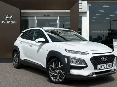 Used Hyundai Kona Premium 141 HP (103 kW) 2020 White SUV