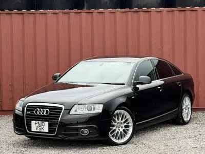 Used Audi A6 S-Line 340 HP (250 kW) 2024 Black Sedan