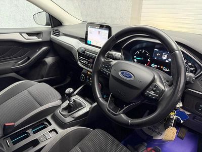 Used Ford Focus Zetec 2019 Blue Hatchback