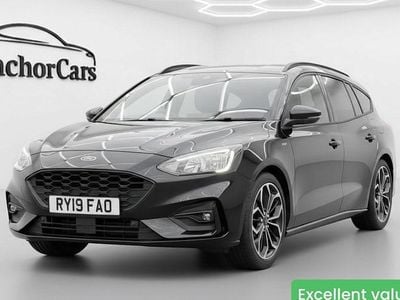 Used Ford Focus ST-Line X 150 HP (110 kW) 2019 Black Estate