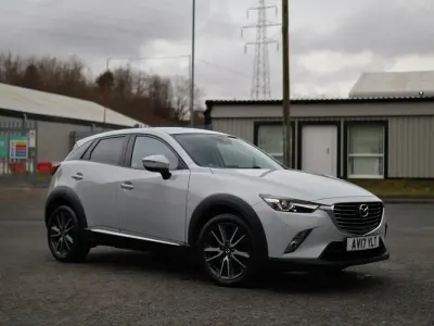 Begagnad Mazda CX-3 Inclusive 120 HK (88 kW) 2017 Silver SUV