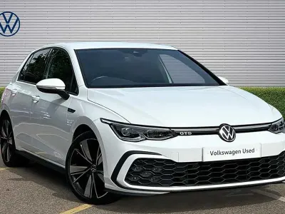 Used VW Golf VIII GTD 200 HP (147 kW) 2023 Pure white Hatchback