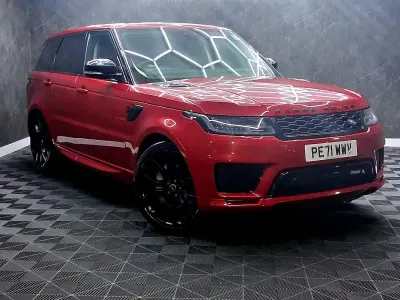 Used Land Rover Range Rover Sport HSE Dynamic 295 HP (216 kW) 2021 Red SUV
