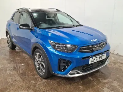 Used Kia Stonic GT-Line S 118 HP (86 kW) 2021 Blue SUV
