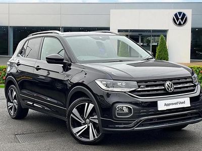 Used VW T-Cross R-line 150 HP (110 kW) 2021 Black SUV