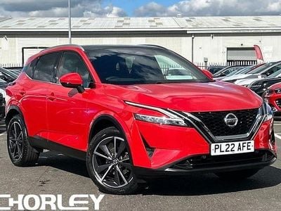 Red Used 2022 Nissan Qashqai Tekna SUV | £17,267 (A bit pricey)