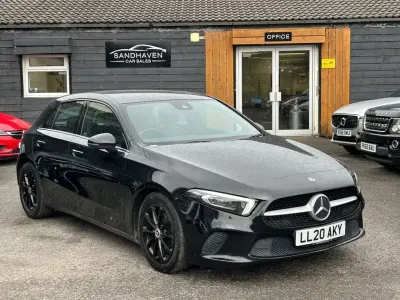 Used Mercedes A180 Executive 116 HP (85 kW) 2020 Black Hatchback