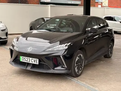 Used MG MG4 EV Trophy 63 kW (87 HP) 2023 Black Hatchback
