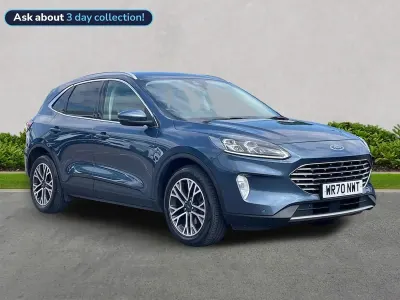 Used Ford Kuga Titanium 120 HP (88 kW) 2020 Blue SUV