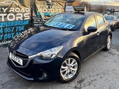Blue Used 2015 Mazda 2 Hatchback | £4,495 (Fair price)