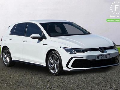 Used VW Golf VIII R-line 150 HP (110 kW) 2023 White Hatchback