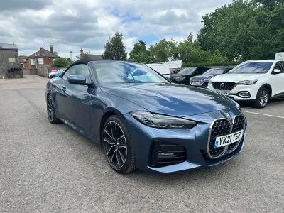 Used BMW 430 Cabriolet M Sport 2021 Blue Cabriolet