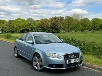 Usado Audi A4 S-Line 2007 Azul Berlina