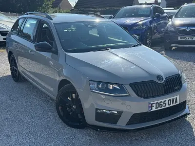Used Skoda Octavia vRS 150 HP (110 kW) 2015 Grey Estate