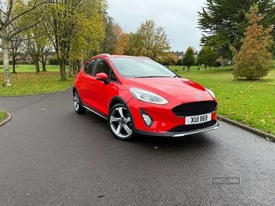 Used Ford Fiesta Active 100 HP (73 kW) 2018 Red Hatchback