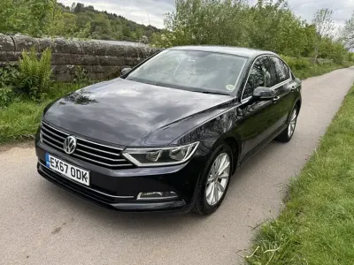 Usado VW Passat Business 150 HP (110 kW) 2017 Preto Sedan