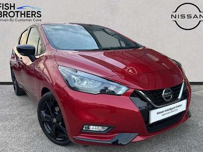 Used Nissan Micra 91 HP (66 kW) 2022 Red Hatchback