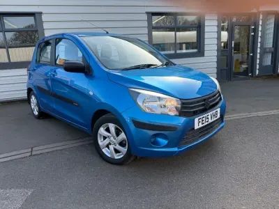 Usado Suzuki Celerio SZ3 68 HP (50 kW) 2015 Azul Citadino
