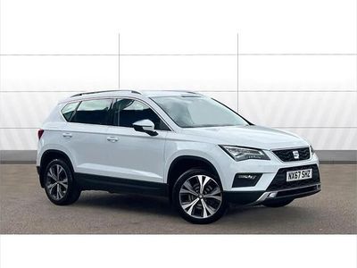 Begagnad Seat Ateca Ecomotive 116 HK (85 kW) 2017 Vit SUV
