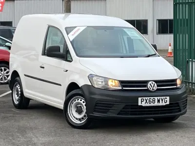 Used VW Caddy Startline 102 HP (75 kW) 2018 White MPV