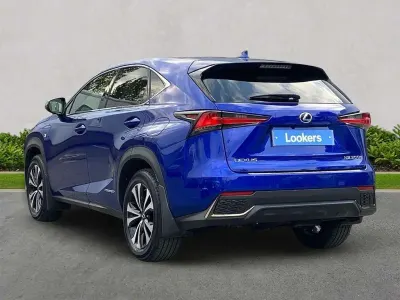 Used Lexus NX300h Sport Line 197 HP (144 kW) 2021 Blue SUV