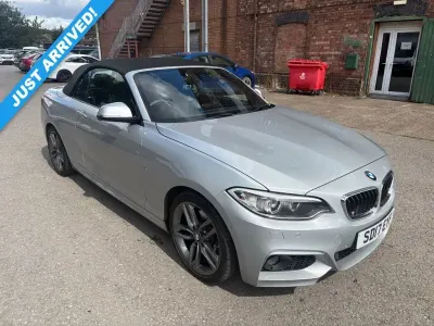 Used BMW 220 M Sport 190 HP (139 kW) 2017 Silver Cabriolet