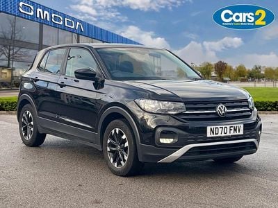 Black Used 2020 VW T-Cross S SUV | £13,295 (Fair price)
